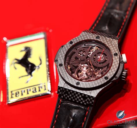 replica hublot ferrari|hublot ferrari engine watch.